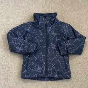 Columbia Kids Jacket - Black and Purple